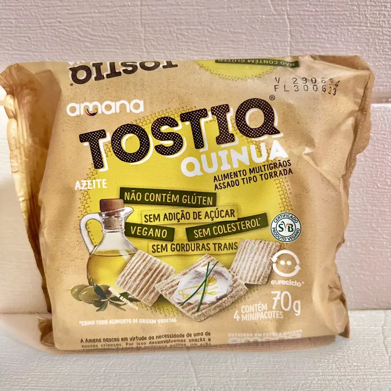 Tostiq Quinua Azeite 70  Grs