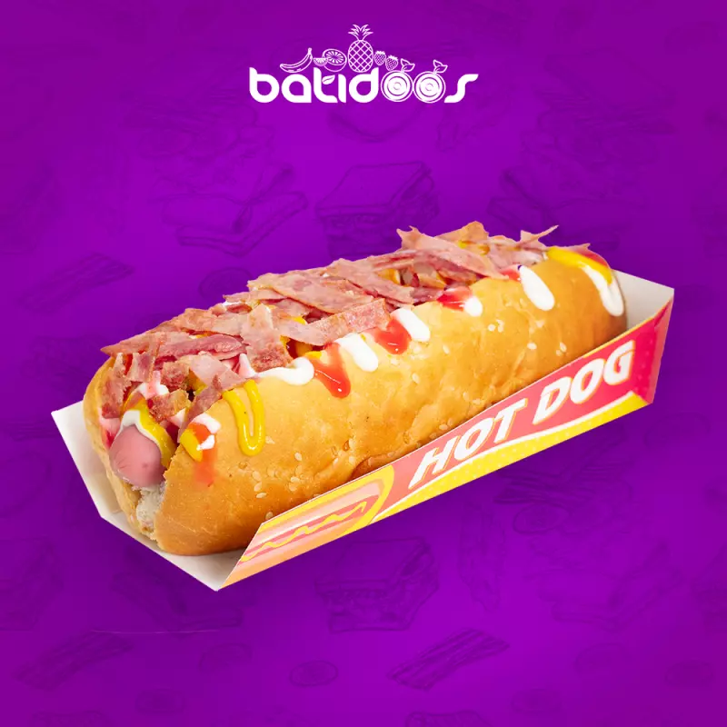 HotDog con Tocino.