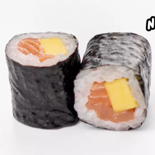 Maki saumon mangue
