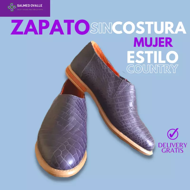 ZAPATO MUJER SIN COSTURA COUNTRY