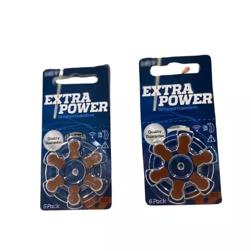 BATERIA AUDITIVA EXTRA POWER 312 C/6