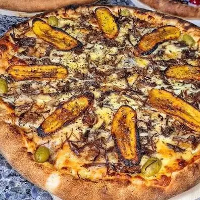 Carne seca com banana