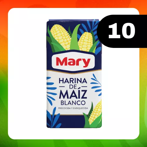 Medio Bulto Harina Maíz 900g