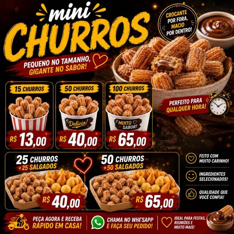 combos churros 30g