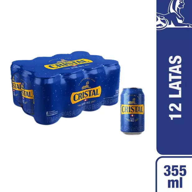 CRISTAL 355ML