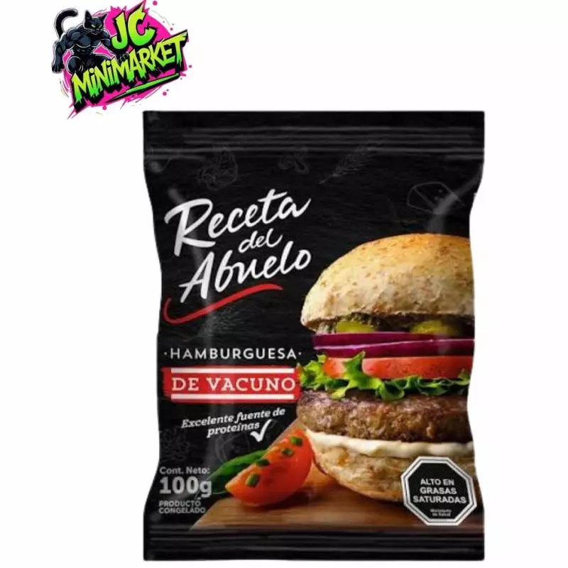 HAMBURGUESA VACUNO 100G R.ABUELO