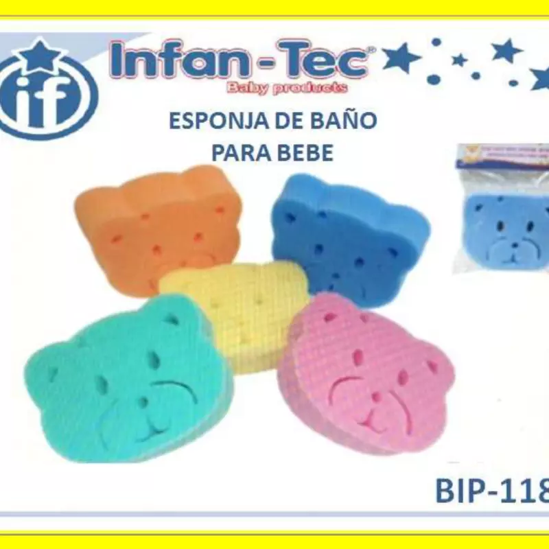 Esponja de Baño Infan-tec