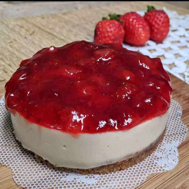 Cheesecake Vegano de Morango 180g