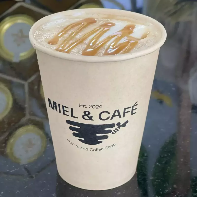 Salted caramel caliente