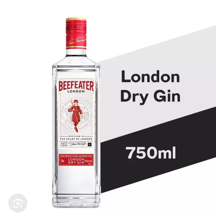 Garrafa de Gin Beefeater tradicional