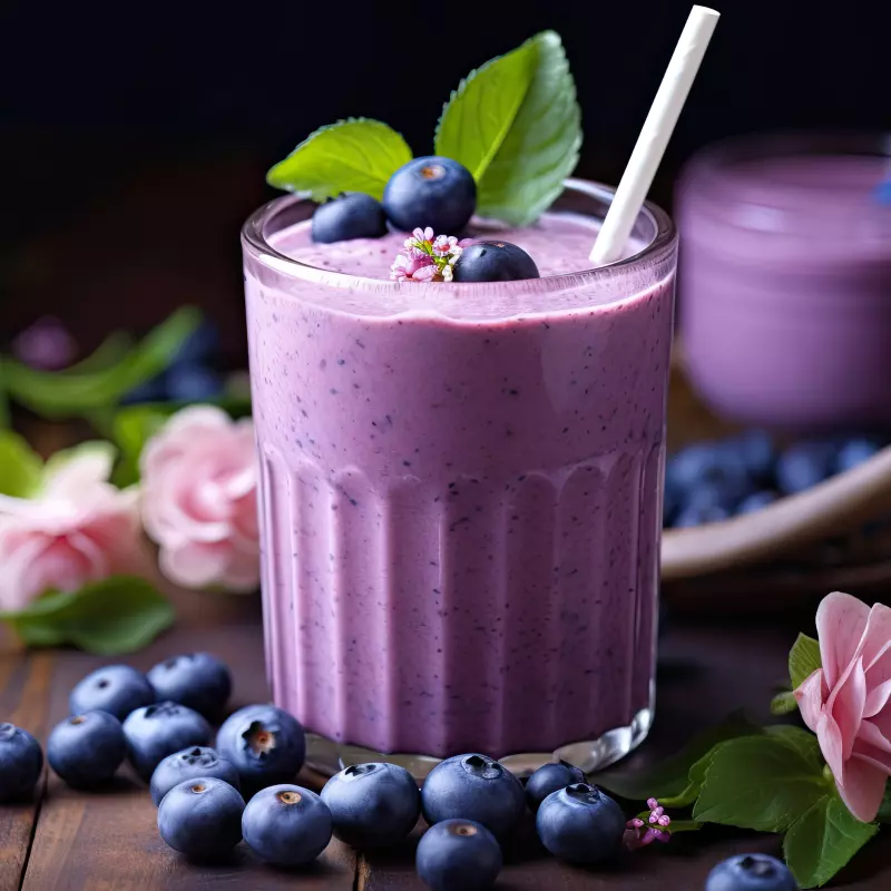 Blueberry smoothie