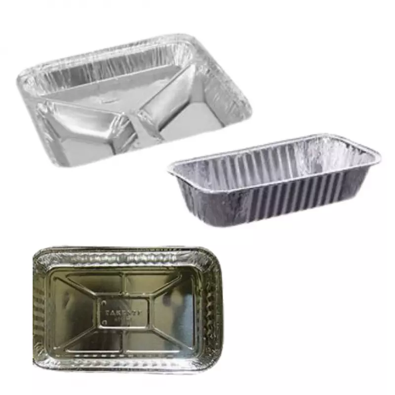 Bandeja de Alumínio com Tampa