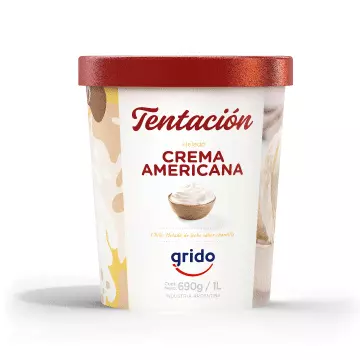 Tentación Crema Americana