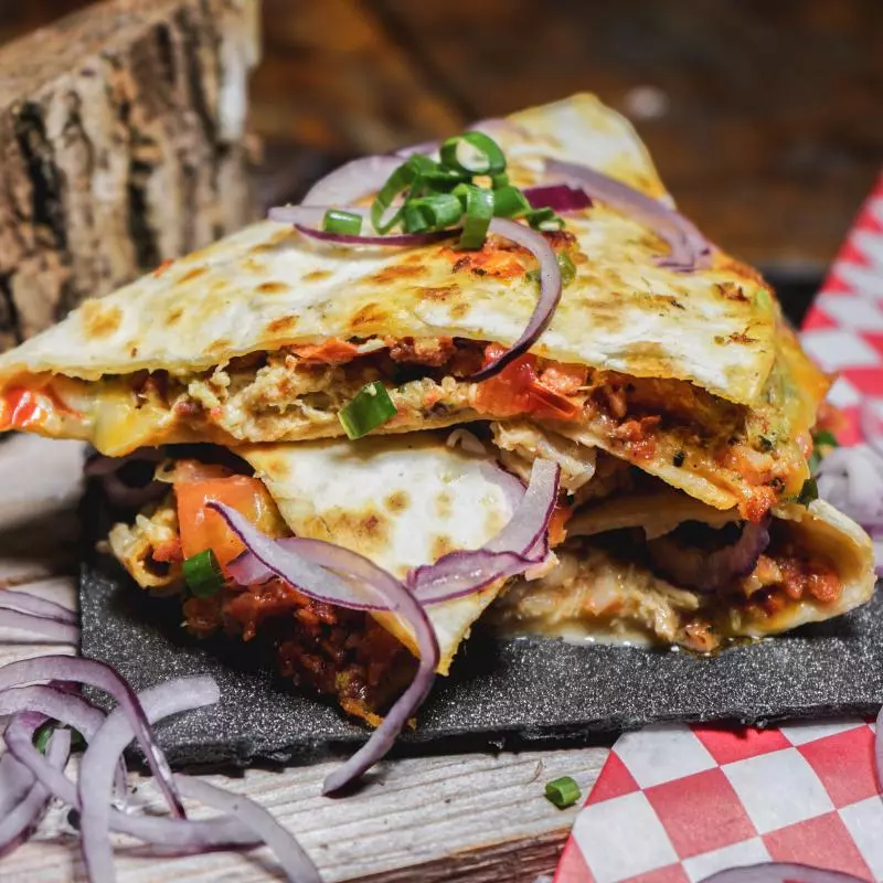Quesadillas de pollo