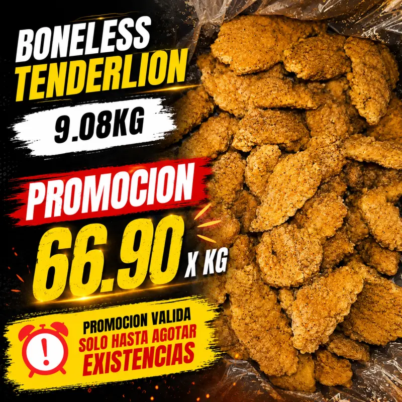 BONELESS TENDERLION 9.08KG