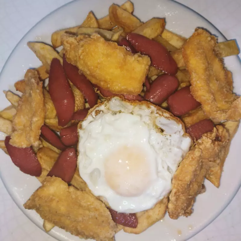 Salchipollo especial
