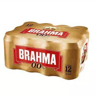 Brahma Zero 350 ml - 12 unid