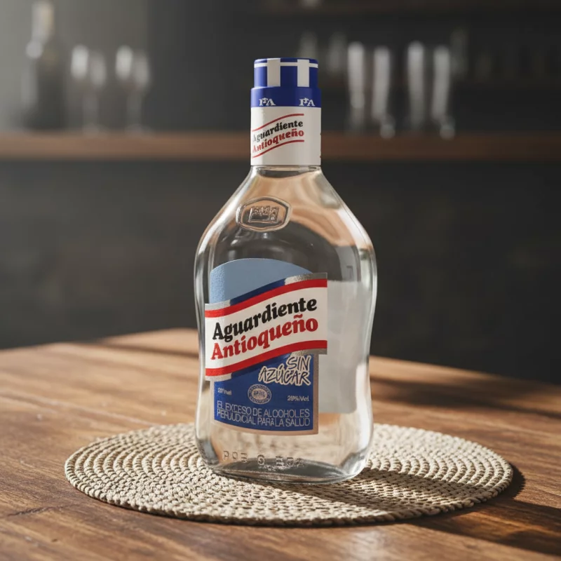 Trago Aguardiente Azul