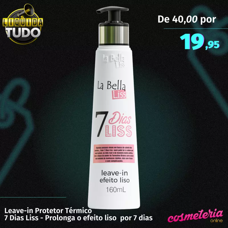 Glatten Leave-in 7 dias Liss 160ml