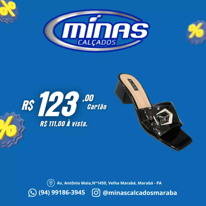 Tamanco Preto RF:40314