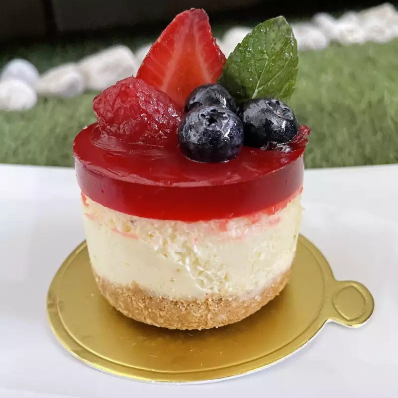 Cheesecake de frutos rojos