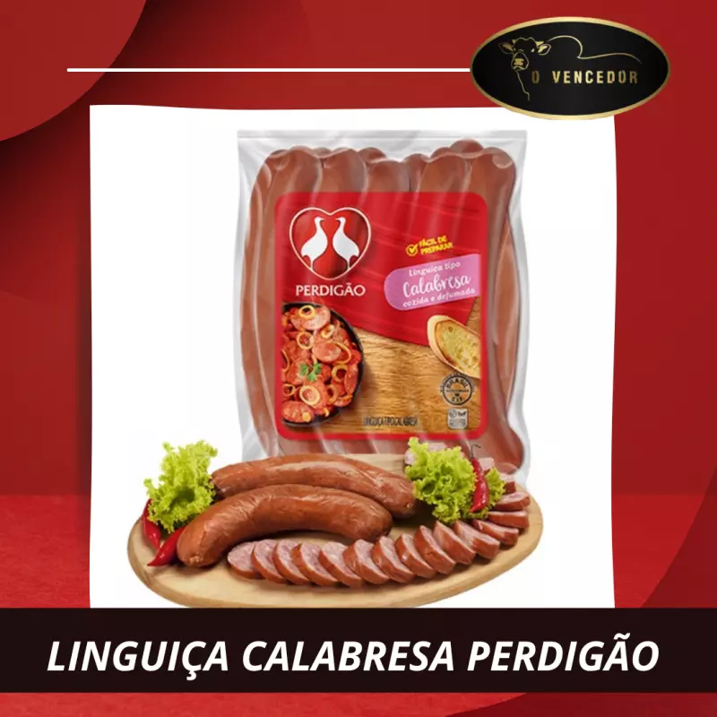 LINGUIÇA CALABRESA PERDIGAO - 500g