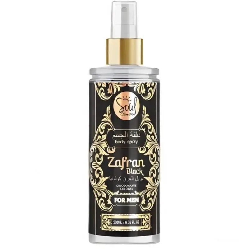 Body Spray Zafran For Man Soul