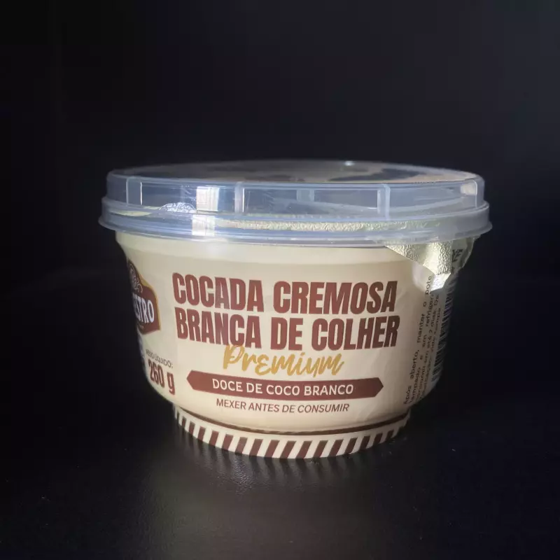 COCADA BRANCA COLHER