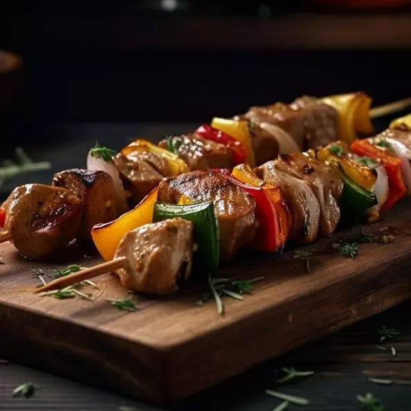 BROCHETAS MAR Y TIERRA (250 G.)