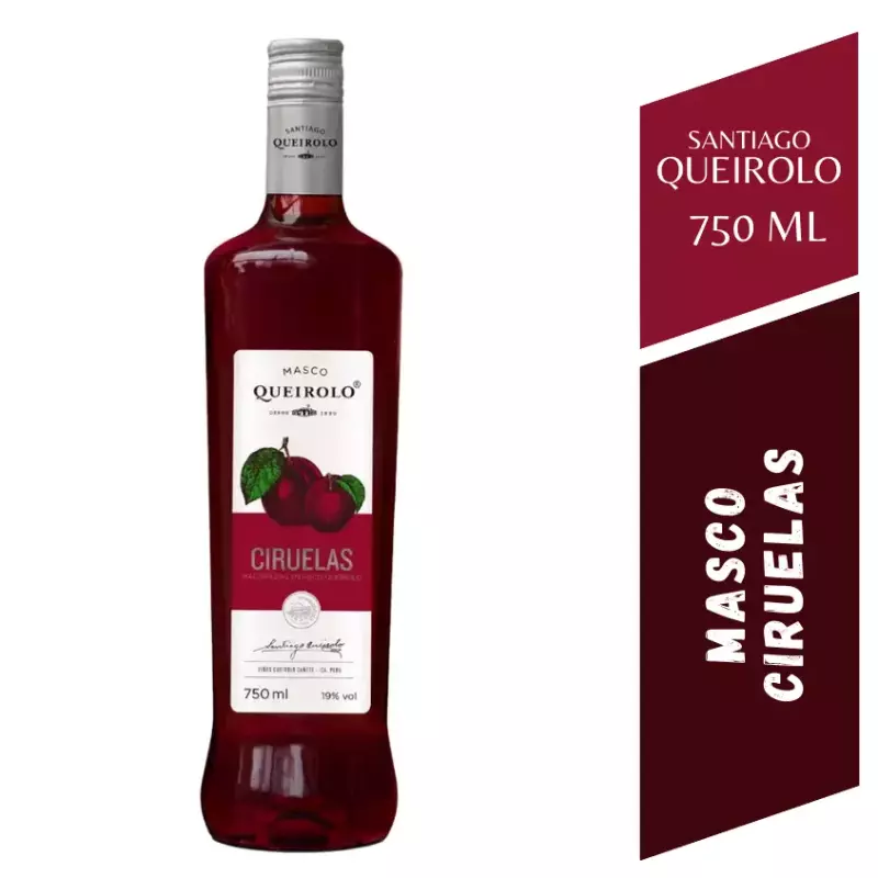Pisco Queirolo Ciruela - 750ML
