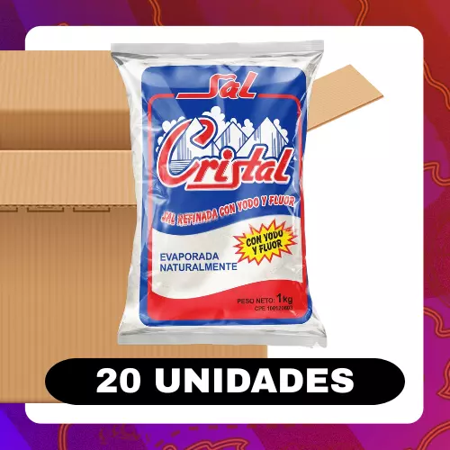 Bulto Cristal Sal 1kg