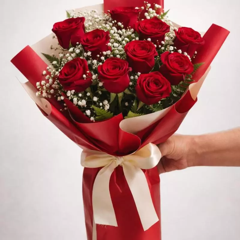 Ramalhete 10 rosas