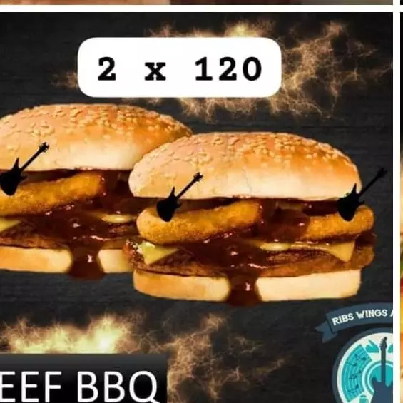 2 beef bbq sin papas
