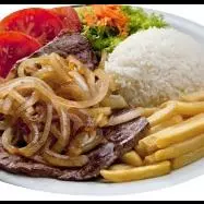 Cardápio do Dia Bife Acebolado com ovo frito