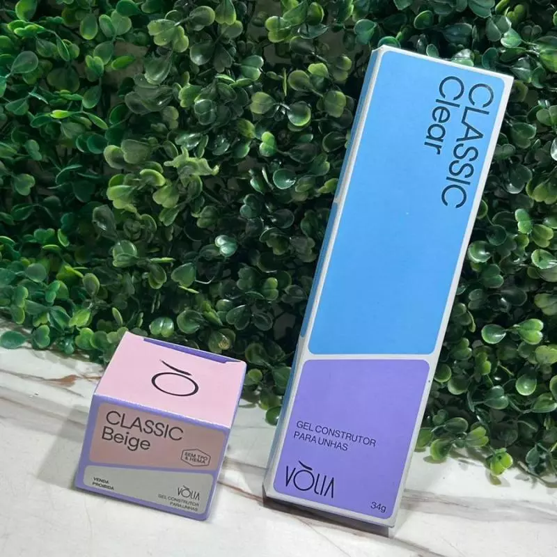 Gel Volia Sachê Clear 34g + BEIGE