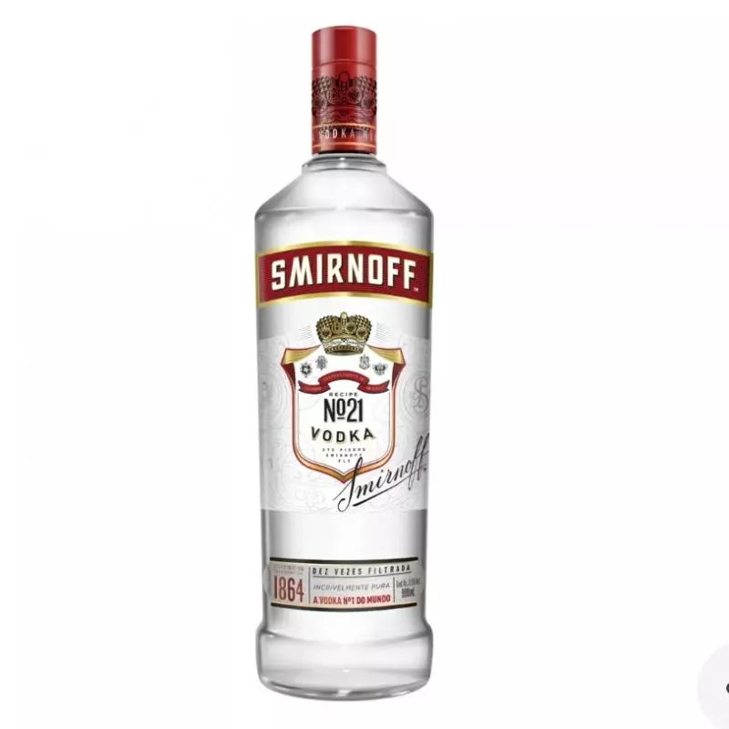 Vodka Destilada Smirnoff 998ml
