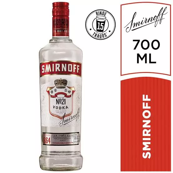 SMIRNOFF RED 750ML