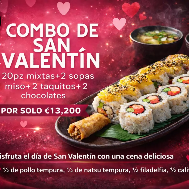 Combo san valentin