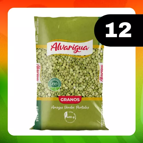 Medio Bulto Alvarigua Arvejas 400g