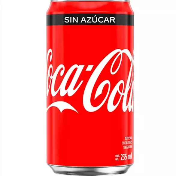 Coca Cola Sin Azucar 235 ml