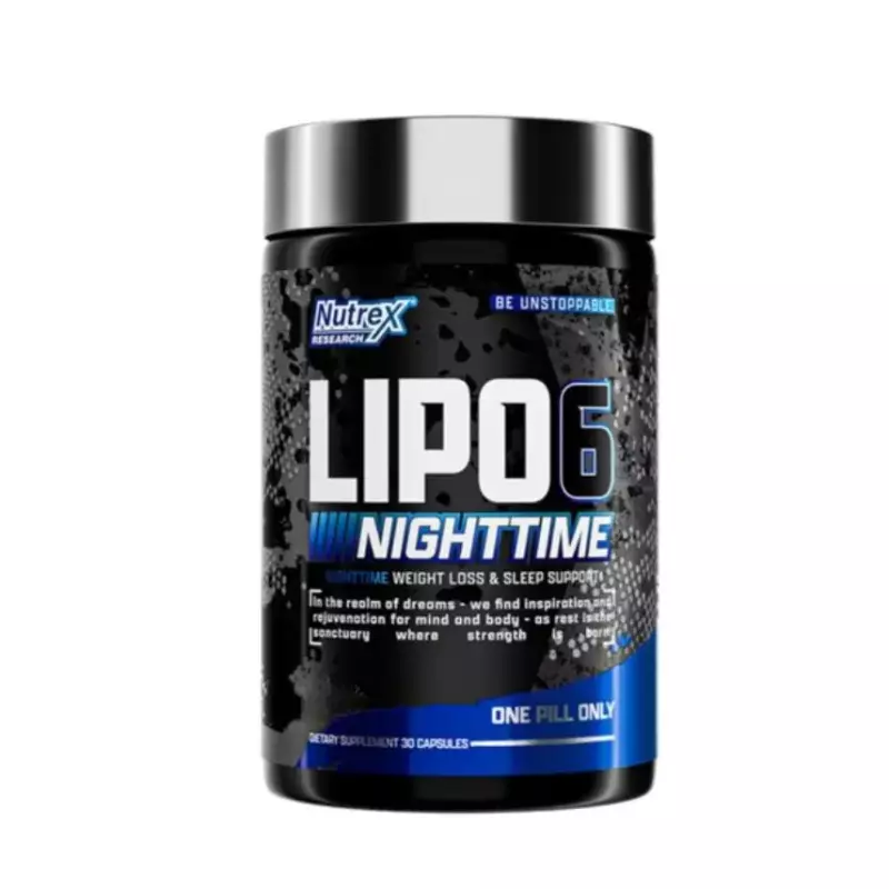 LIPO 6 BLACK - NIGHTTIME 60 CAPSULAS