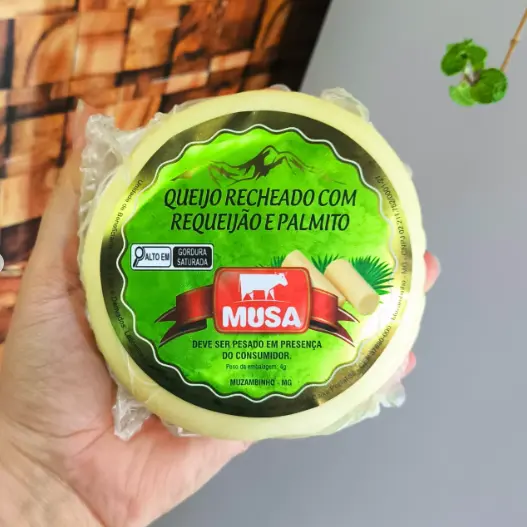 Recheado com Requeijão e Palmito
