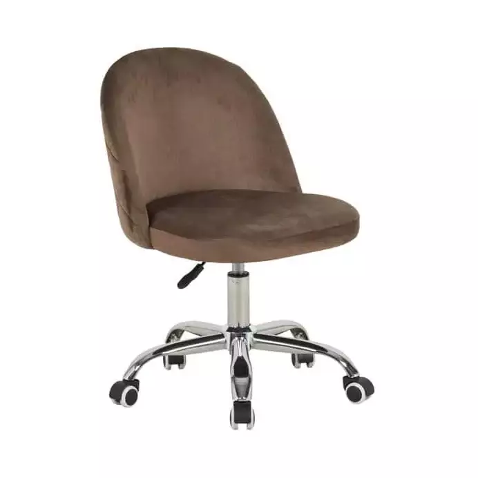 Silla oficina Macron Habano