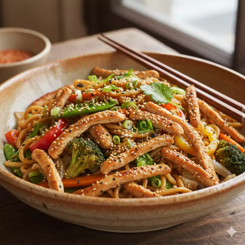 YAKISOBA DE FRANGO
