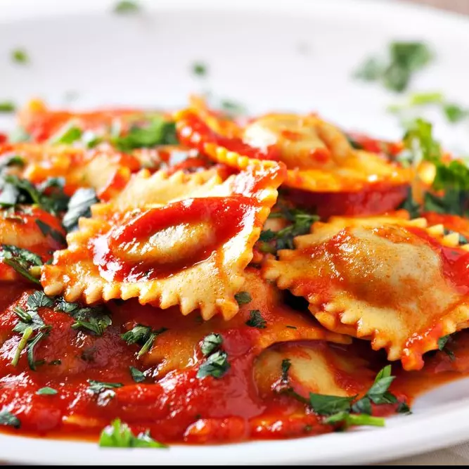 Ravioli de queijo