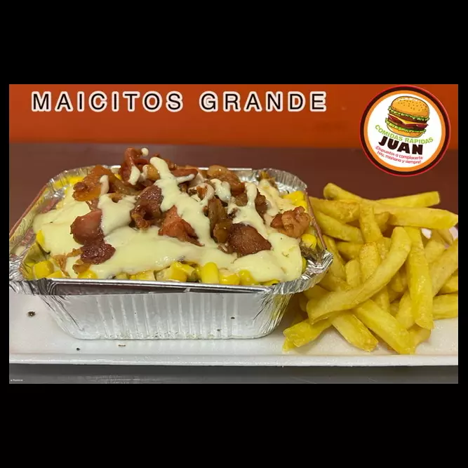 MAIZ CARNE MECHADA DE RES