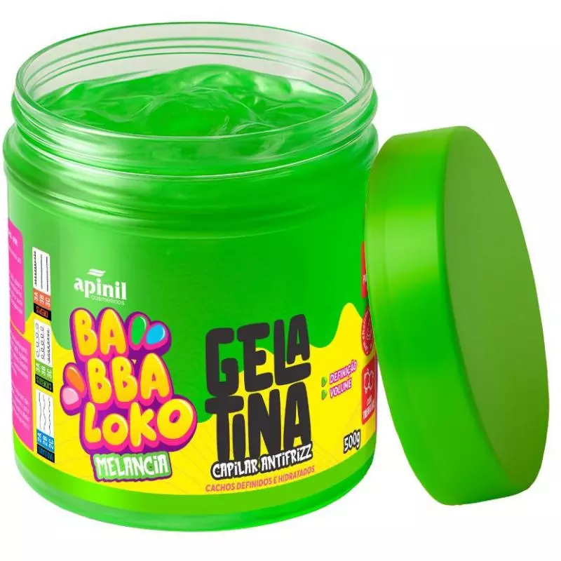 Gelatina Capilar Babbaloko Melancia