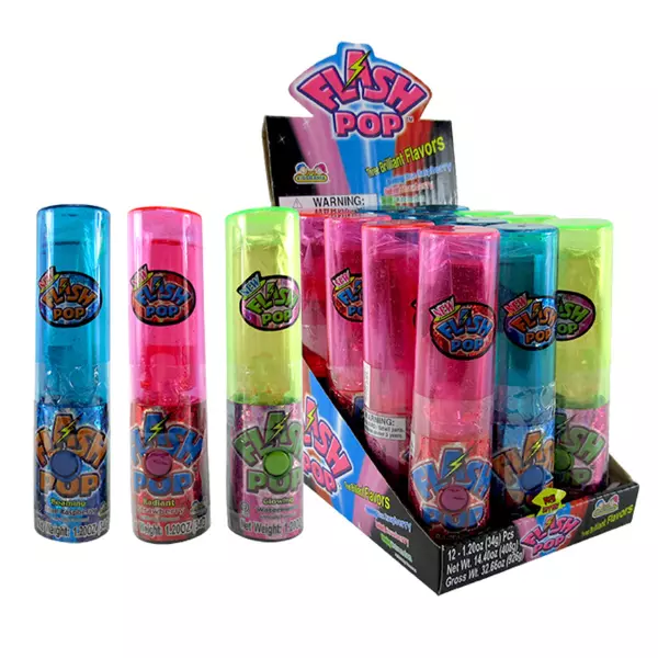 Flash Pop Lollipop 34gr