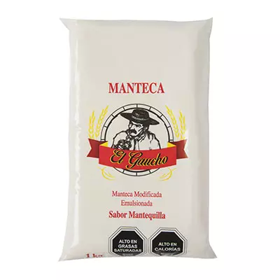 Manteca gaucho sabor mantequilla 1k
