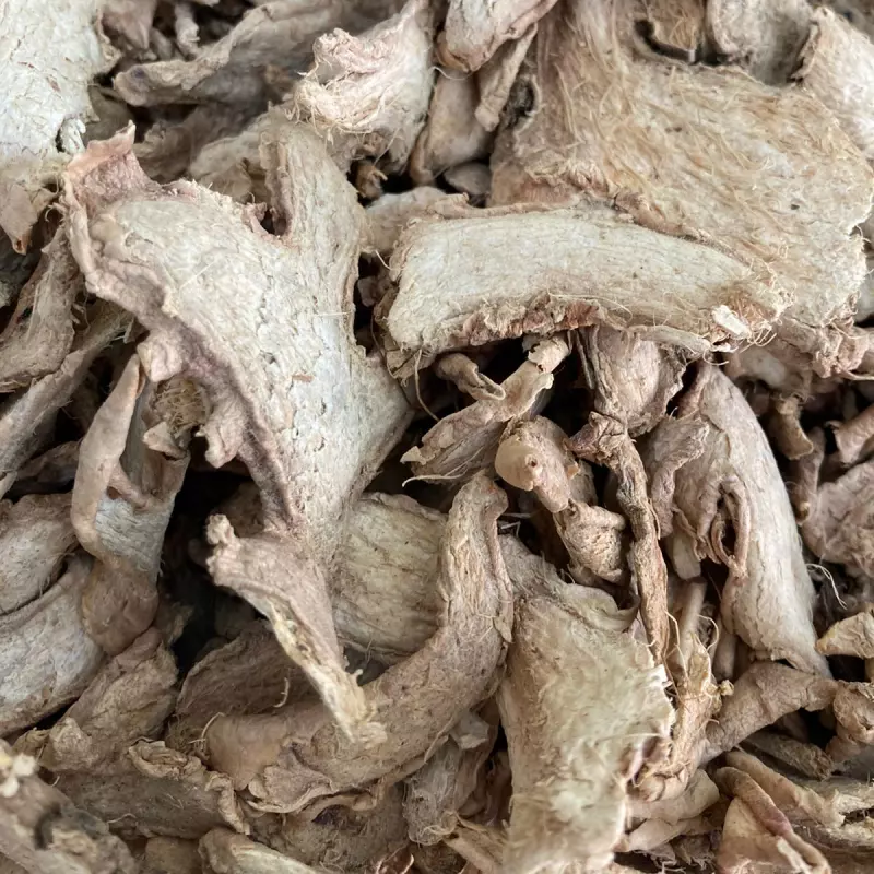 Gengibre raiz desidratado